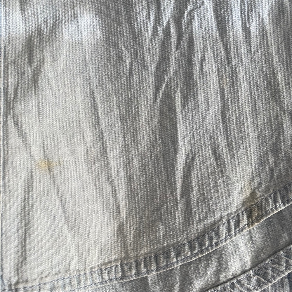 Current/Elliott Denim Blue Button Down Shirt - Picture 7 of 8